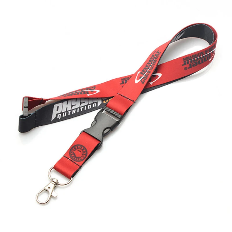 Personalized Neck Lanyards With Logo Sublimation Custom Printed Lanyards Neck Strap Lanyards No Minimum Order For Promotion