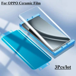 3 Pcs For OPPO Reno 12 11 10 9+ 8t 6 5 4 Pro Find X7 Ultra X2 X3 X5 X6 X8 Pro Screen Protector Glass Protective With Install Kit