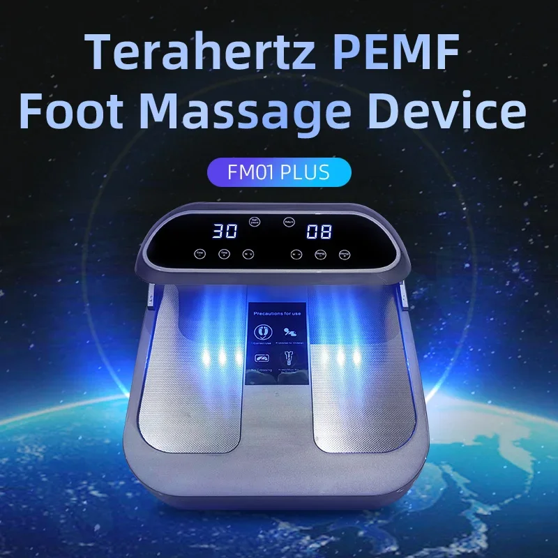 Physical therapy terahertz P90 foot massager PEMF Wave Olylife muscle relaxation bioenergy for home use