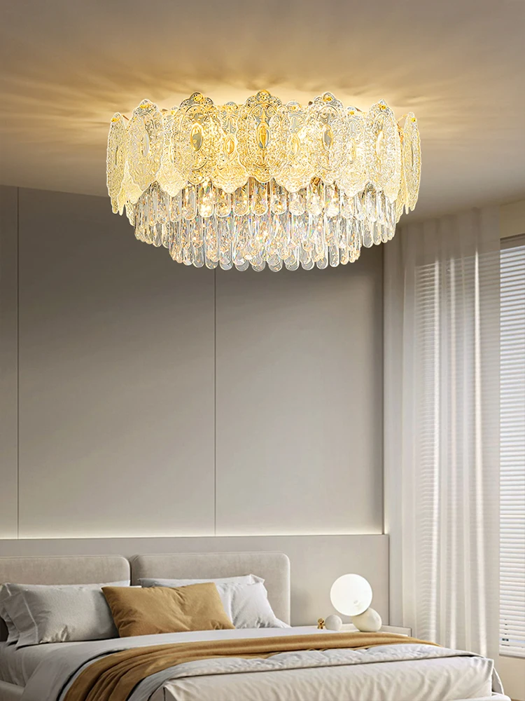 Creative Ceiling Lamp Modern Luxury Design Lighting Golden High Atmosphere Lustre Living Room Villa Mall Loft Light