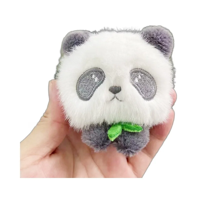 Knuffels Pluche Schattige Kleine Panda Hanger Pluche Speelgoed Pop Rugzak Hanger Sleutelhanger Kawaii Mode Brithday Cadeau Voor Vriend