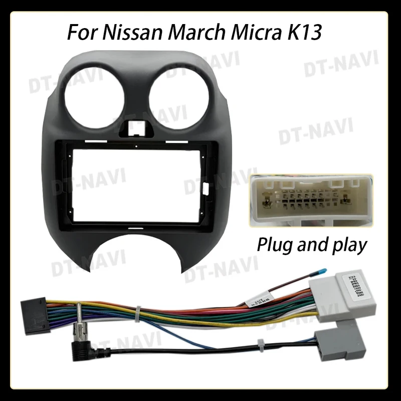 Car Radio Android 15 For Nissan March Micra K13 2010-2013 Multimedia Player Navigation GPS 4G WIFI Carplay 2din dvd