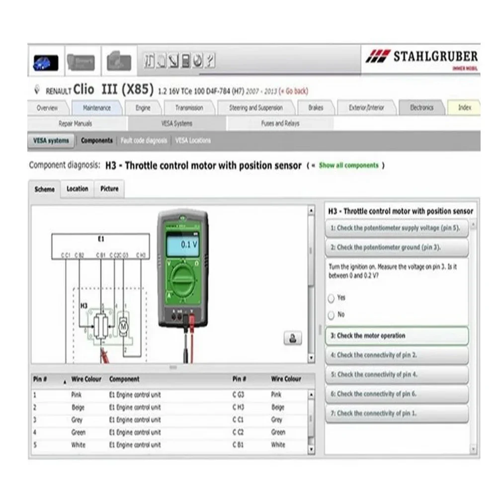 Auto Repair Emulator Multi Car Models Workshop Vivid Technic ATRIS StaKis  Diagnostic Car Tool Repair