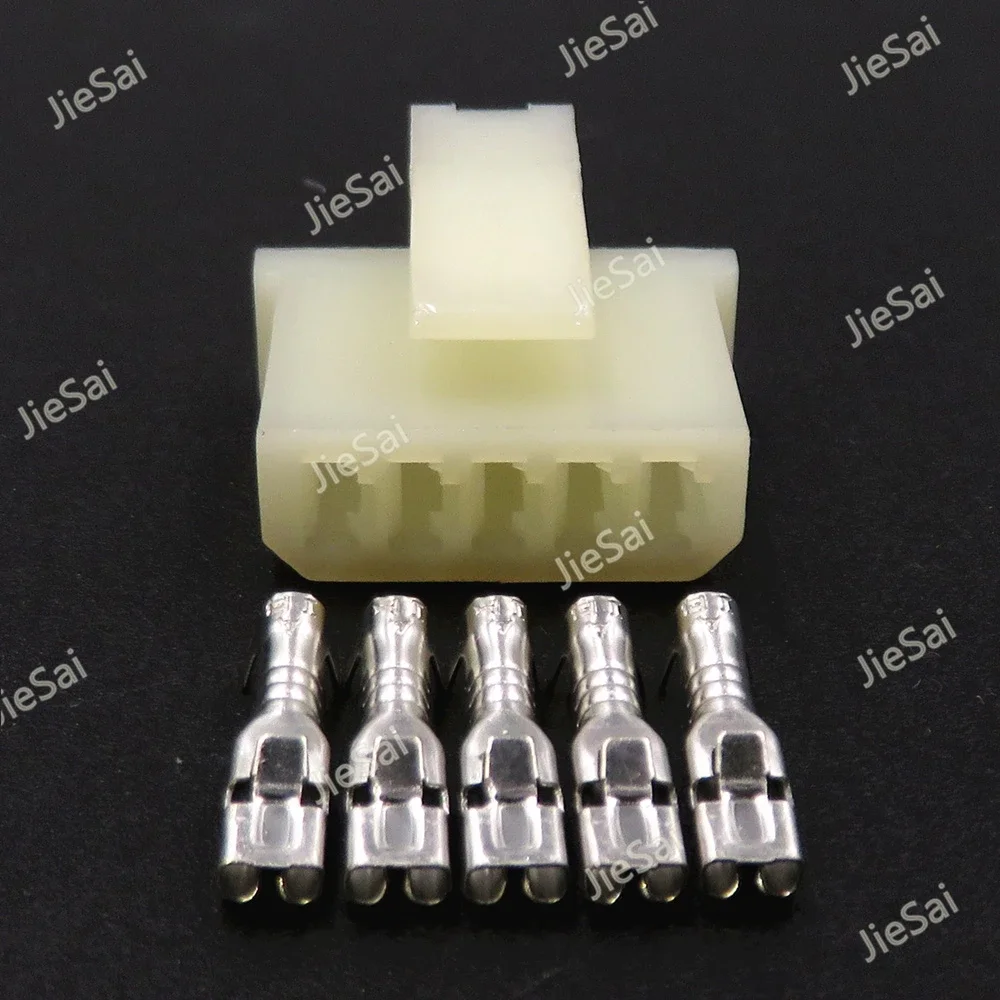 5 Pin Car Connector Unsealed Socket 171971835A 2.8 Series Automotive Modification Electric Wire Cable Adapter