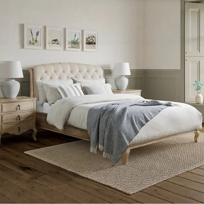 er-Frame Bedroom Beds Queen Size Twin Unique Organiser Bed Fancy Nordic Cama De Lujo Para Dormitorio Home Furniture Accessories-