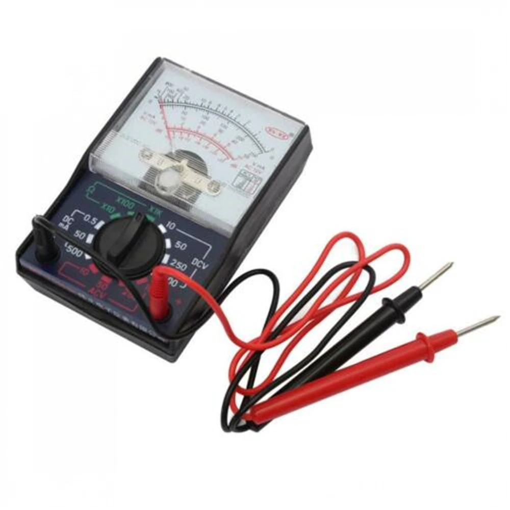 MF-110A Multimeter Portable Electric Analog Multitester Pointer Voltmeter Ammeter AC/DC Voltage Current OHM Multi Meter Tester