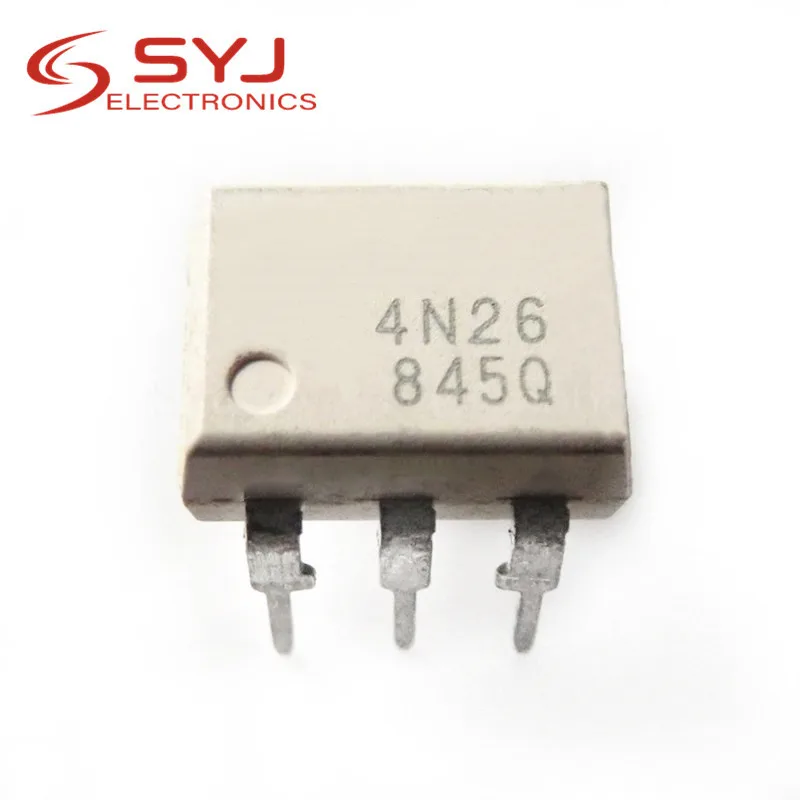 10pcs/lot EL4N26 4N26 DIP-6 optocoupler opto coupler original authentic In Stock