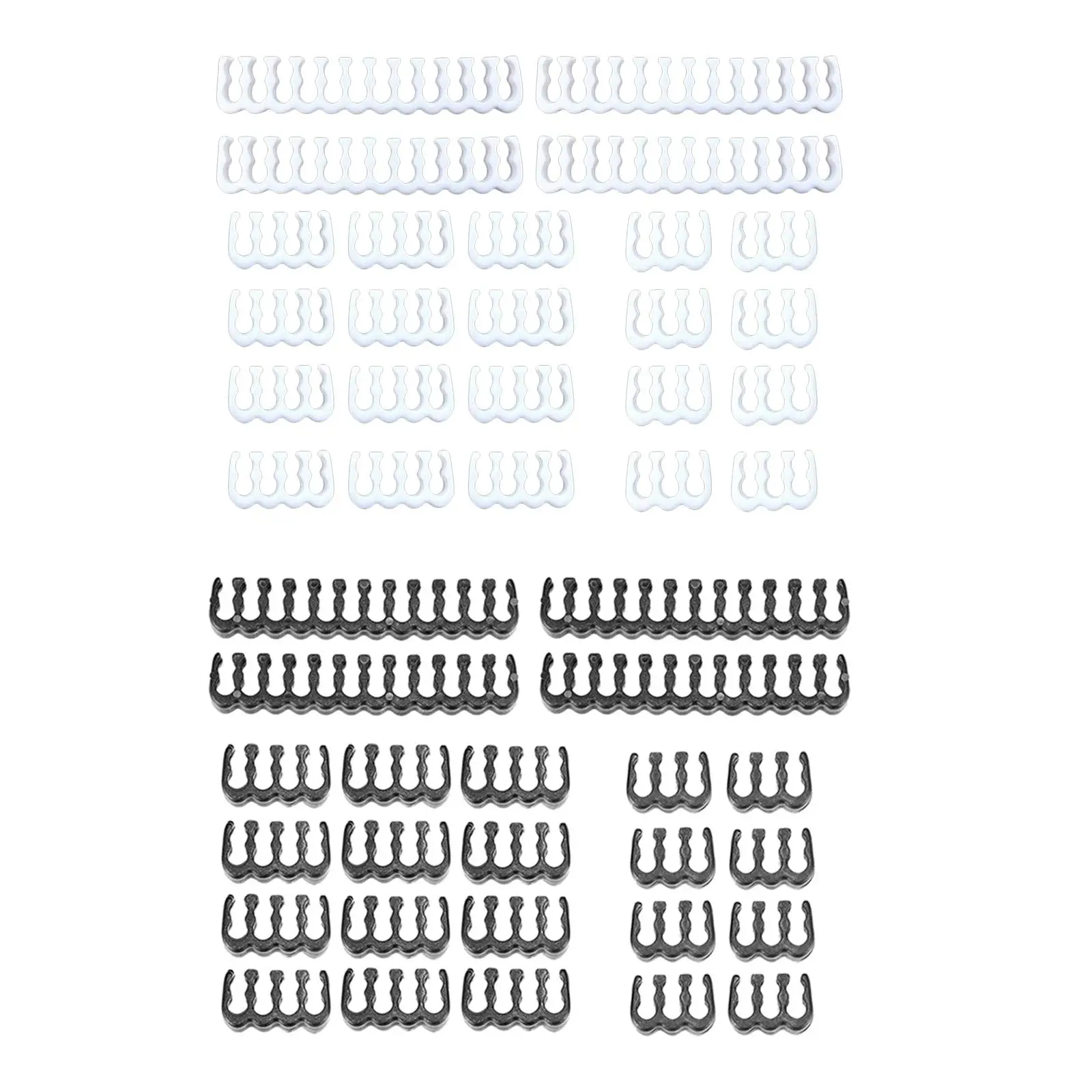 Set of 24,8x6 Pin, 12x8 Pin, 4x 24 Pin /Clamp/Clip/Organizer for , Precision Molded Easy to Install High