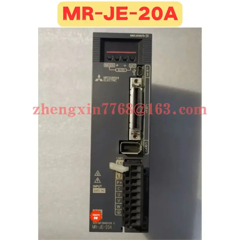 

Used Servo Drive MR-JE-20A MR JE 20A Normal Function Tested OK