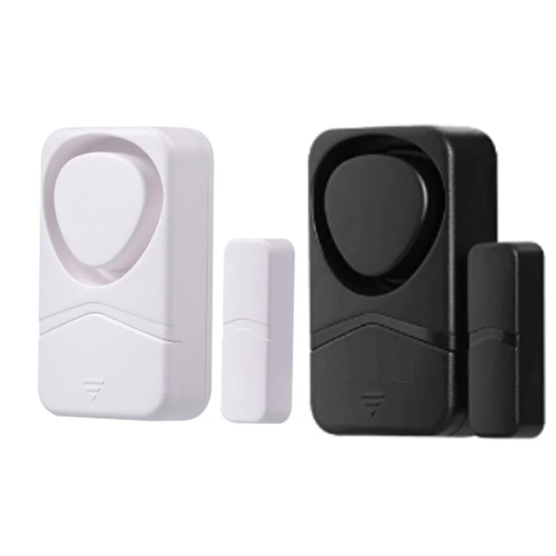 Wireless Door Window Burglar Sensor 4 Modes Alarm Door Open Detectors Freezers Close Reminder Security Protection-ABJU