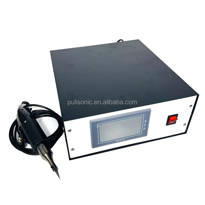 35KHz 500W Ultrasonic Cutter 110V Or 220V Handheld Ultrasonic Fabric Textile Tablecloth Cutter Cutting Slicing Machine
