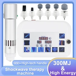 Professional Shock Wave 300MJ For ED Treatment Pain Relief Body Muscle Relaxation Massager Portable Shockwave Therapy Machine