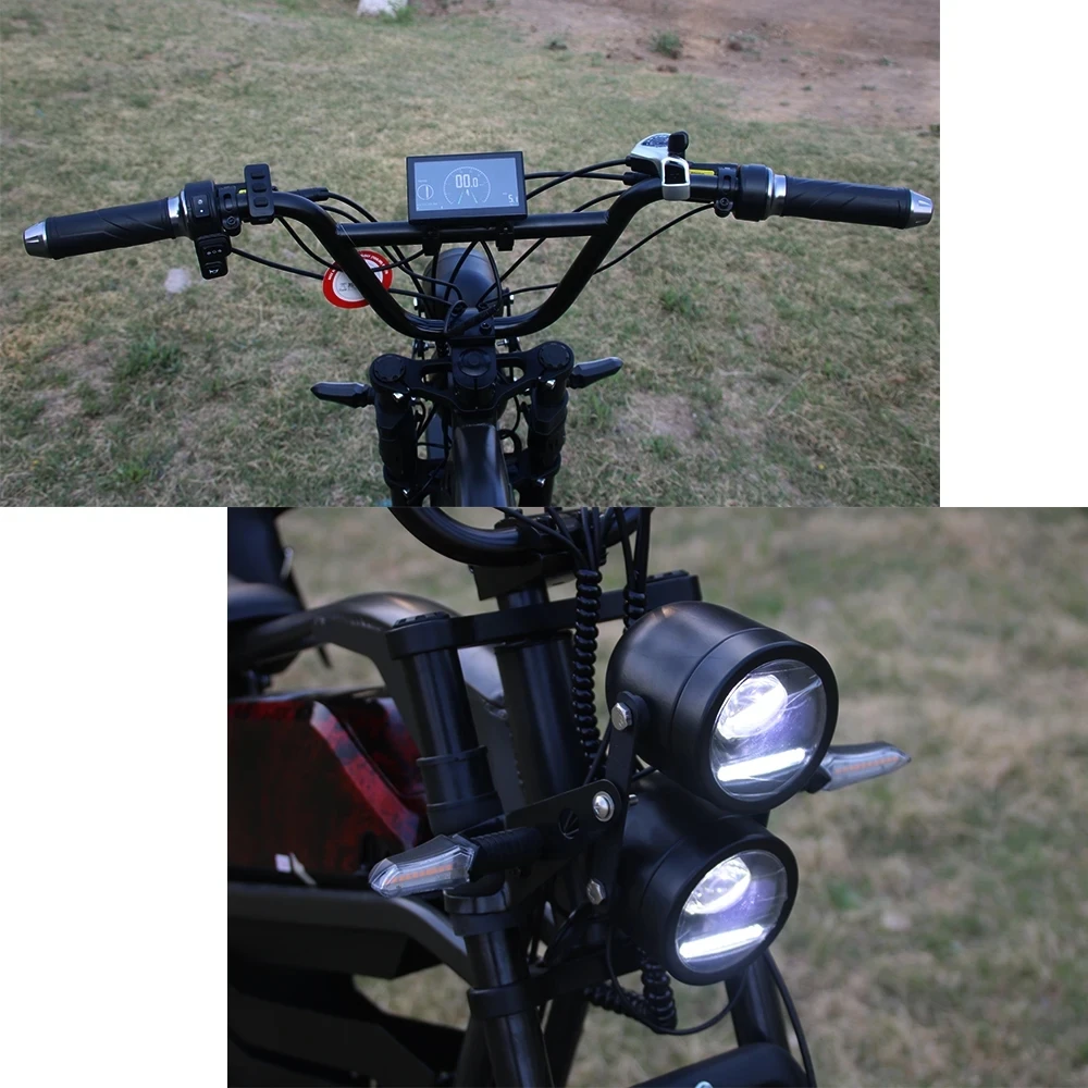 إطارات SXLL Adult City Ready Stock عالية السرعة الدهون مع أجهزة استشعار Fatbike 1500 وات بطارية ليثيوم Ebike