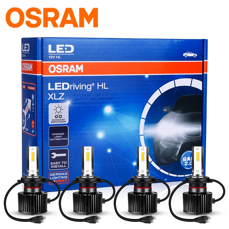 OSRAM H7 H4 H11 Led Canbus H1 9005 9006 HB4 HB3 H8 9012 HIR2 LED Light Bulbs Fog Lights Auto Car Lamp 6000K White OEM Original