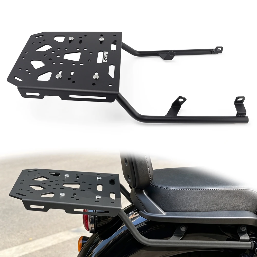 For Royal Enfield Meteor 350 2021 2022 2023 2024 2025 2026 Motorcycle Rear Luggage Rack Carrier Shelf Cargo Support Bracket