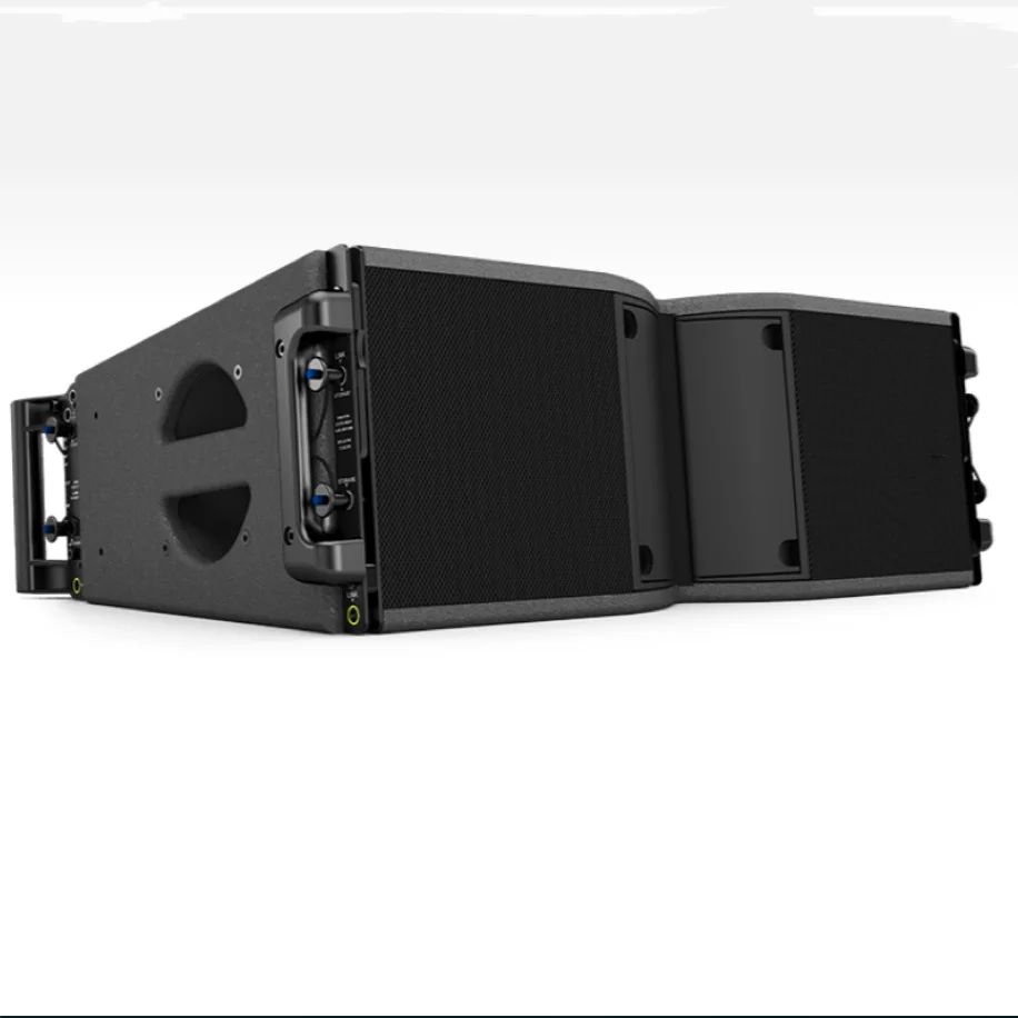 

TG K208 Dual 8 Inch 2 Ways Active Line Array Speakers PA Powered Speaker Professional Audio Outdoor Surround Sound System