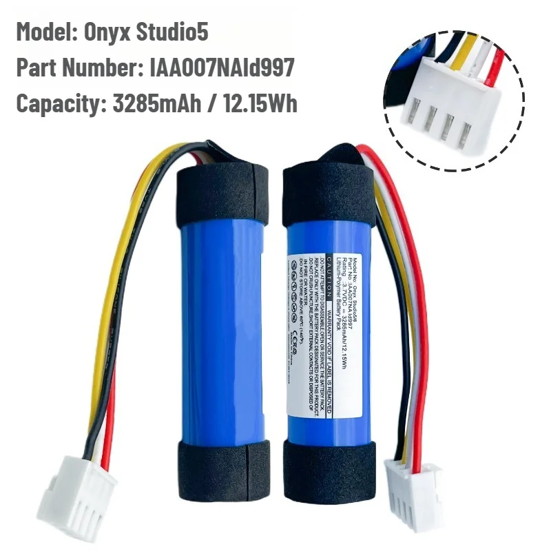 IAA007N ID997 Battery 3.7V 3285mAh For Harman Kardon Onyx Studio 5 6 Bluetooth Speaker High Quality Replacement Battery