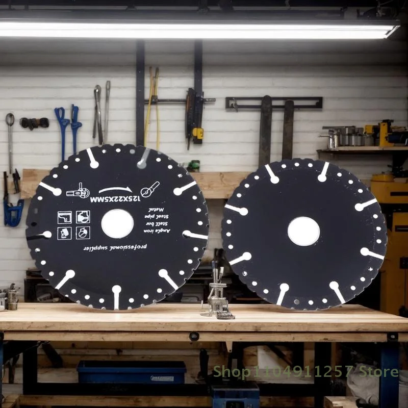 115mm 125mm Metal Cutting Diamond Plate Diamond Saw Blade Cutting Disc Suitable For Iron Steel Rods Metal Sheets Aluminum