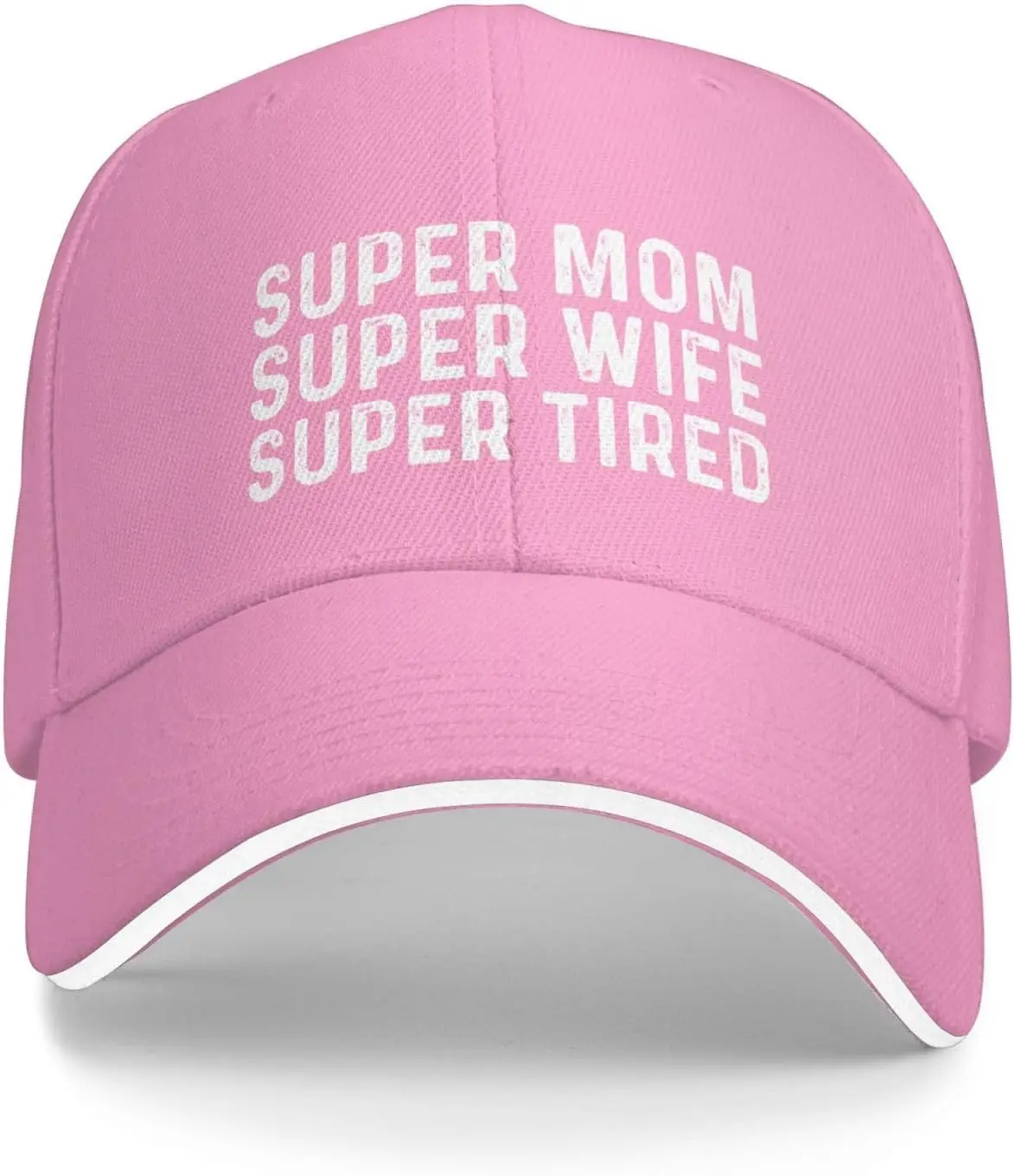 Supers Mom Supers Wife Supers Tired Hat for Men Baseball Hat Fashionable Cap