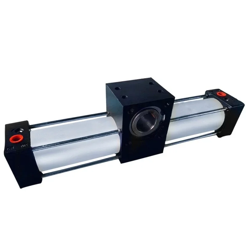 External shaft high torque rotating gear swing cylinder