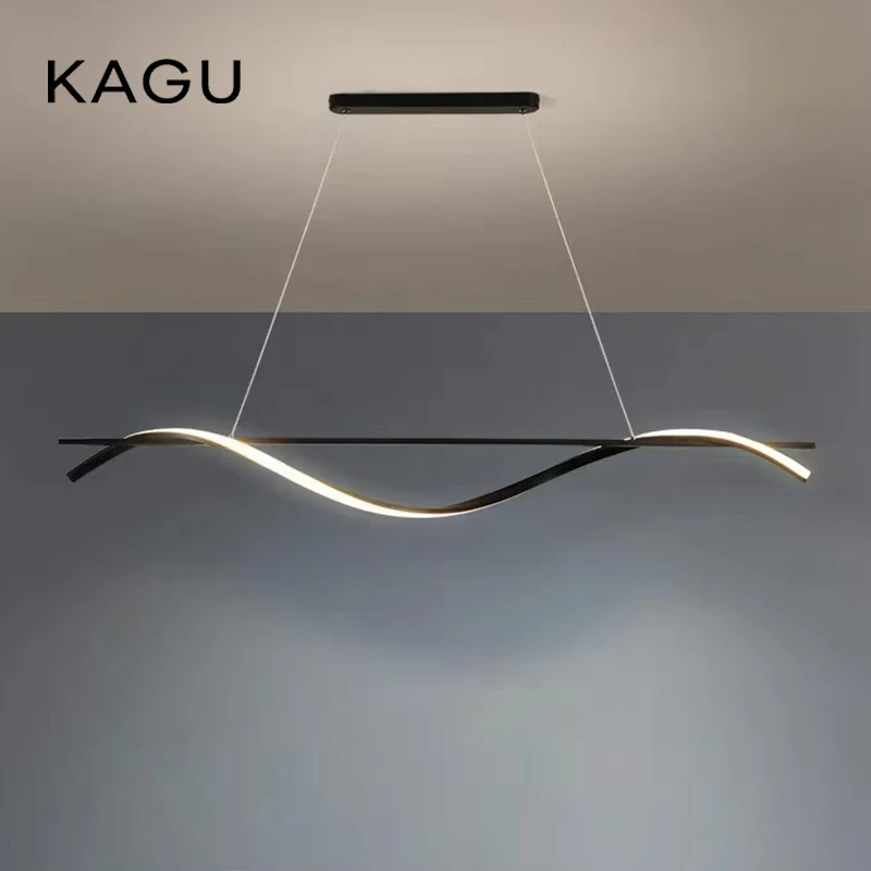 Nordic LED Chandelier for Dining Room - Adjustable Surface Mounted Ceiling Light Creative Home Lighting Fixtures Modern Design