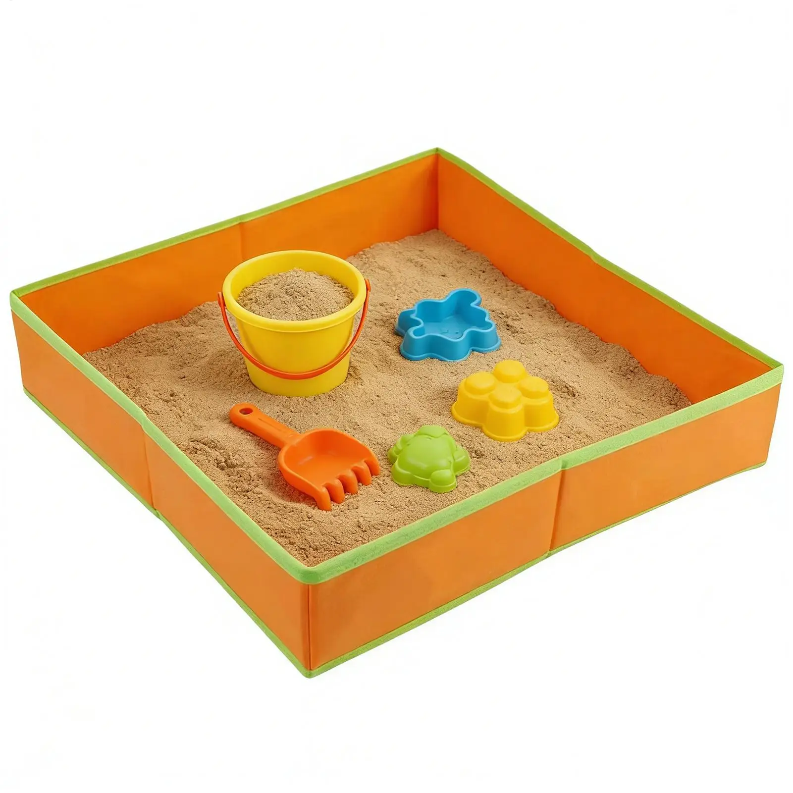 Sand Table for Kids Outdoor Sensory Table Folding Game Tray Foldable  Non-Woven Fabric Kids Sensory Table for Garden Backyards