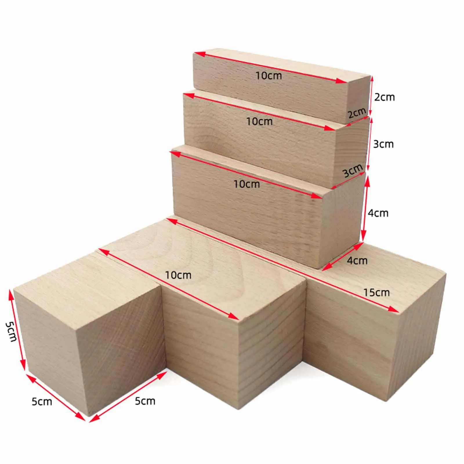 

Premium Basswood Carving Blocks Unfinished Wood Pieces Handcrafted Kit for Hobbyists Kids DIY Art