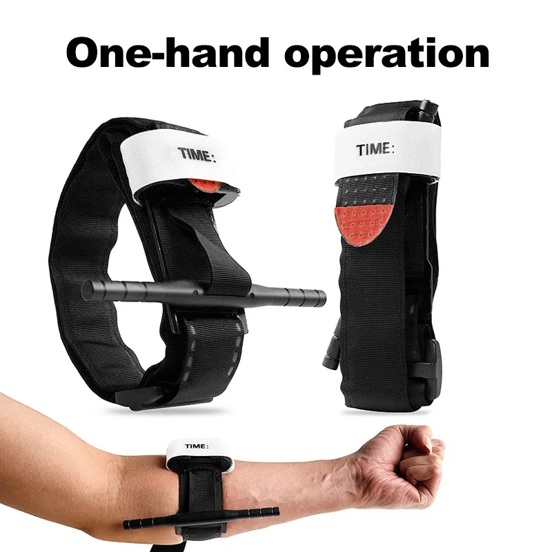 

Tactical CAT Tourniquet Survival Protection Combat Strap Buckle Emergency Belt First Aid for Outdoor Camping Hiking Exploration