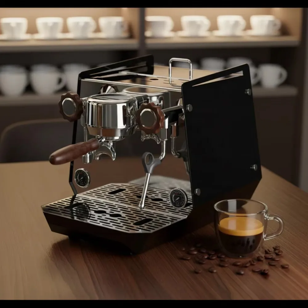 

Italian Restaurant Commercial Semi-automatic Professional Single Group Head Cappuccino Epresso Coffee Maker Machine