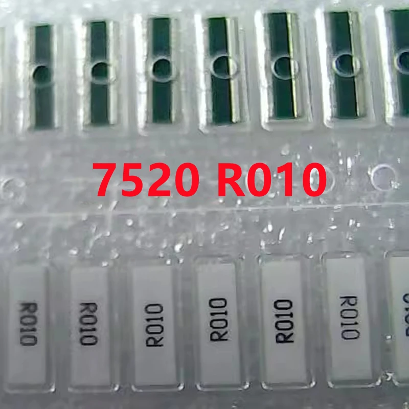 10PCS RL7520WT-R010-F RL7520 R020 R001 R002 R003 R005 R040 R050 Reverse pole alloy RES SMD 0.01 1mR 5mOHM 1% 2W 0830 7.5*2mmm