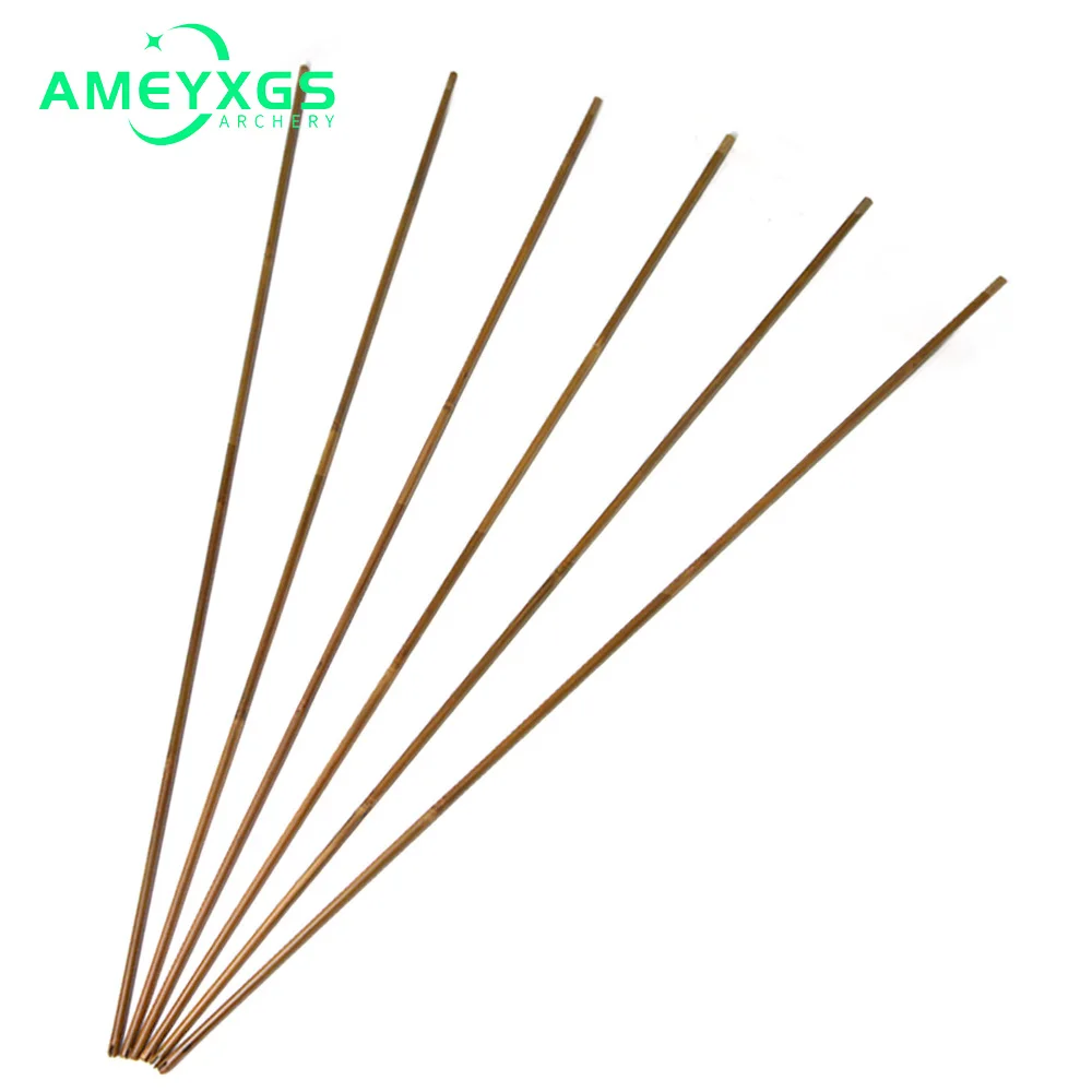 12/24Pcs  Archery Bamboo Arrow Shaft Outer Diameter 7mm  8mm 9mm DIY Arrow Shaft Hunting Shooting Accessories