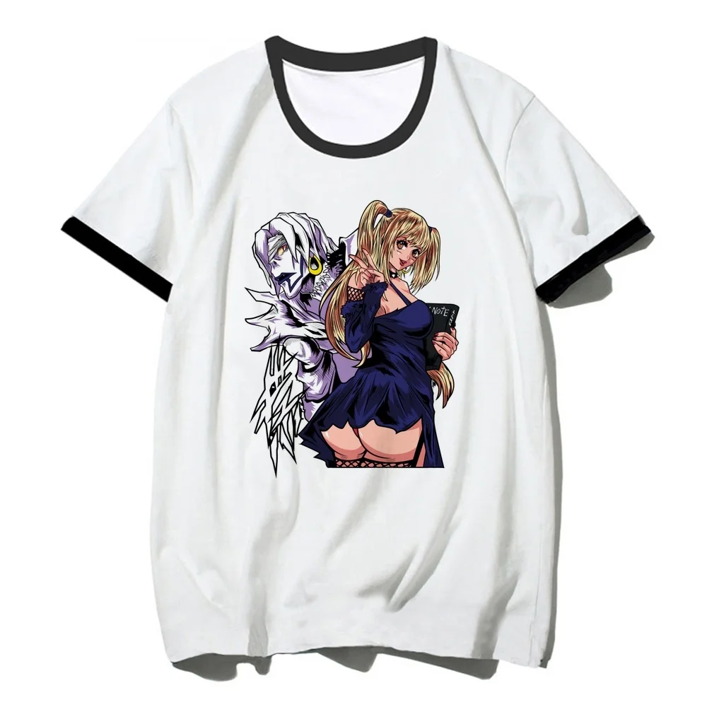 Death Note shirt women gyaru harajuku y2k japan emo tshirt baddie clearance sales streetwear