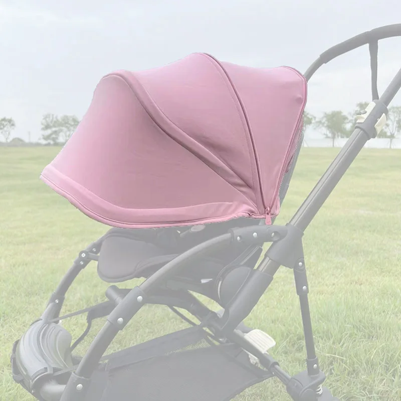 Bee Buggy Sun Canopy For Bugaboo Bee3 Bee5 Stroller Sunshade Awning Textile with Mesh Window Expandable Baby Cart Roof