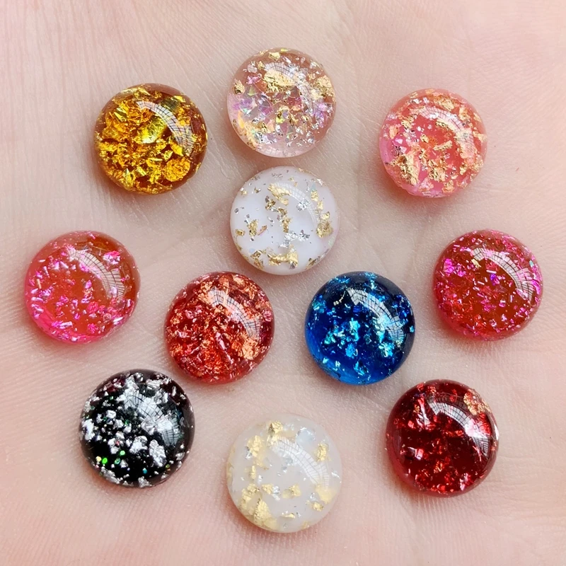 DIY30pcs/lot 5*11.5 mm rehearsal bead flat-backed drill scrapbook wedding semi-bead jewelry craft Earrings DIY accessories