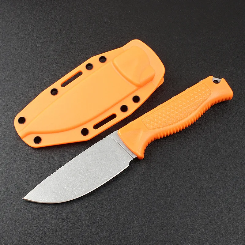 Outdoor straight knife Handmade  Steel Hunting Knife G10 Handle Camping Survival Knife Fixed Blade Tactical Knife