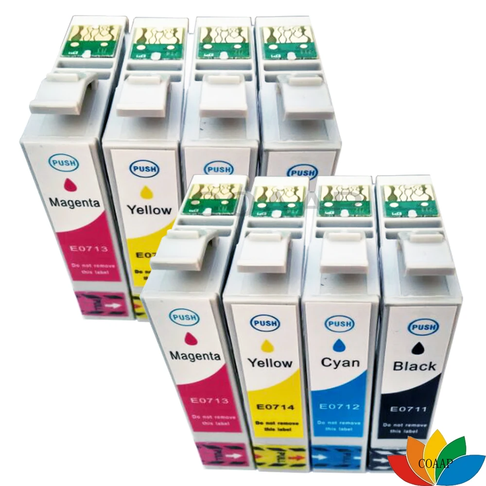 COMPATIBLE E711-E714  T0711-T0714 T0891-T0894 T0715 T0895 INK CARTRIDGES FOR STYLUS DX 4000 DX 4050 DX4400 DX4450 DX 5000 DX5050