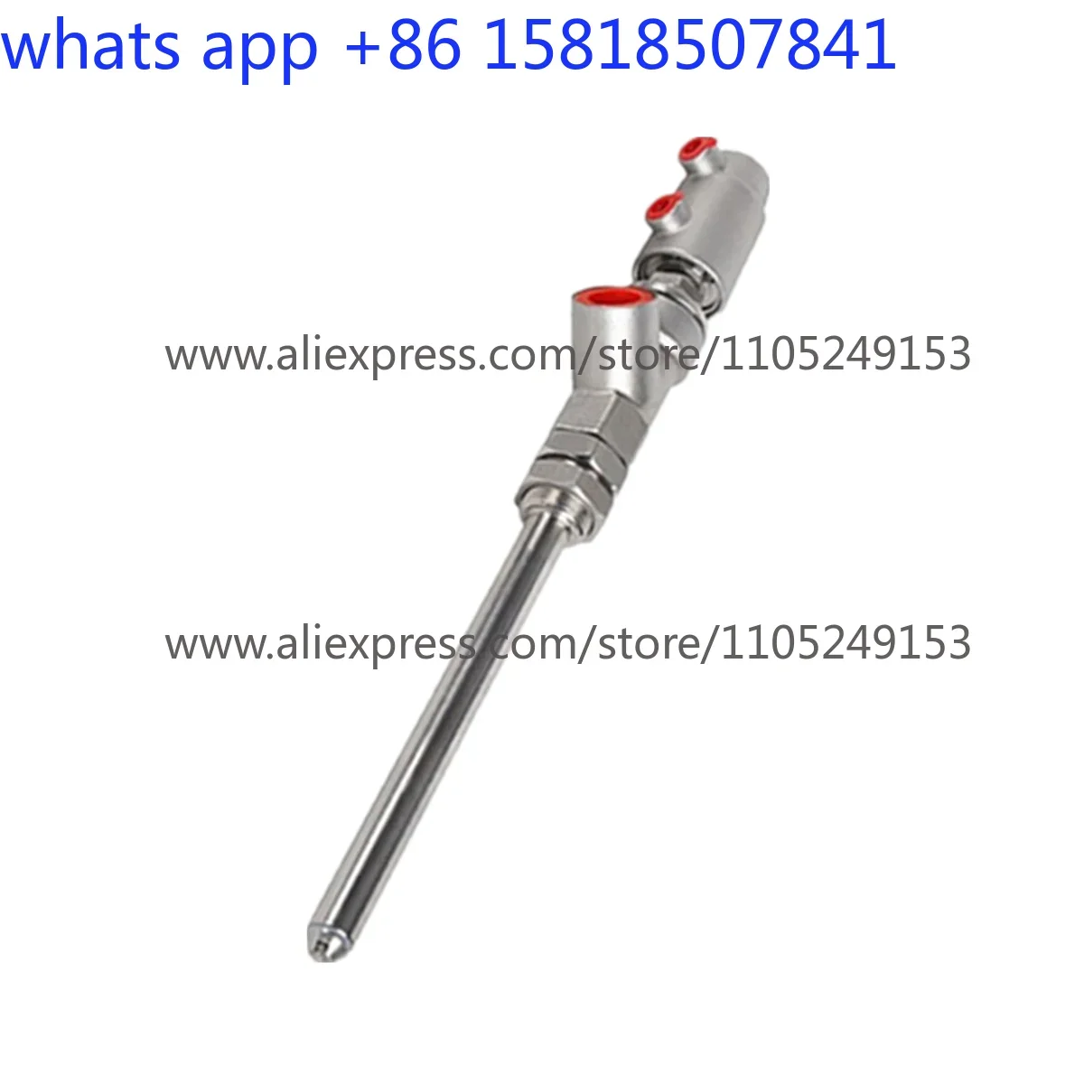 Stainless steel filling head 14MM pipe diameter long rod filling valve DN15 (14-175) outer seal, regular model
