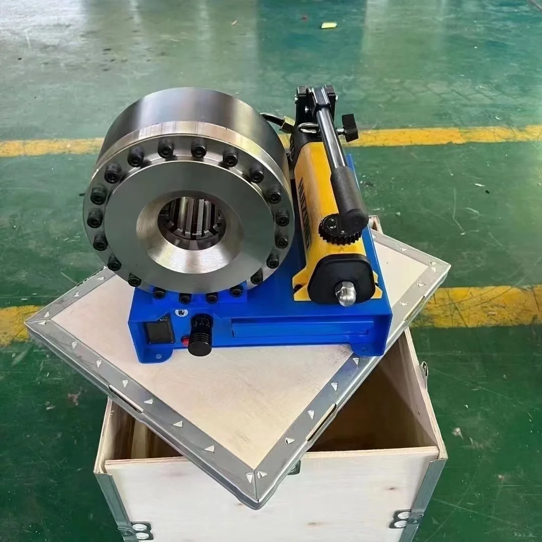 

Manual Hand Operated Hydraulic Pipe Crimper Pressure Hose Squeezing Machine Hose Press Crimping Tool Hydraulic Pipe Press