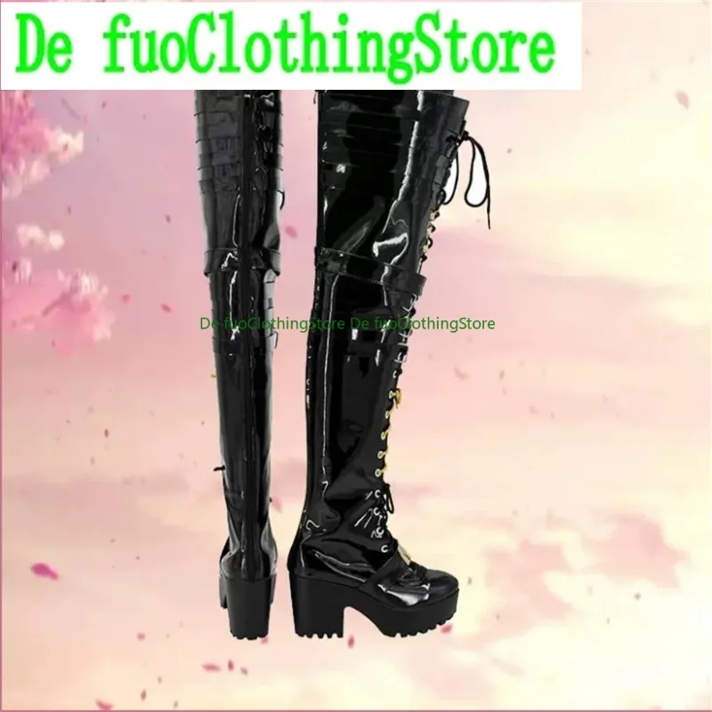 Defuo Fairy Knight Lancelot Tristan Fate/Grand FGO Cosplay Schuhe Stiefel Spiel Anime Party Halloween Weihnachten Schuhe