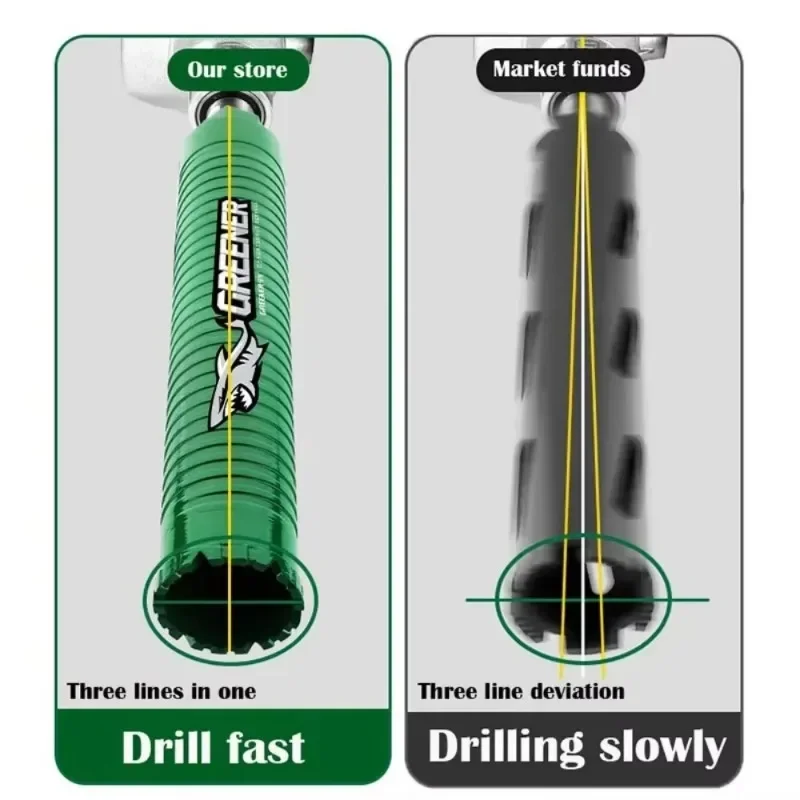 GREENER Metaalboor Professionele elektrische boor Multifunctioneel elektrisch mechanisch gereedschap Timmerwerkgereedschap en accessoires