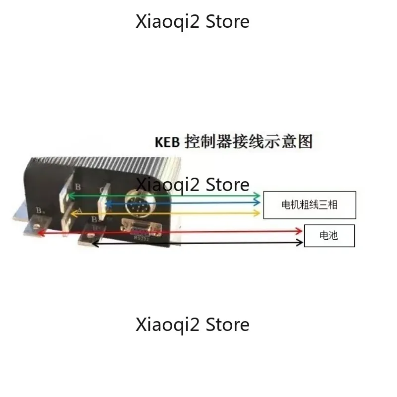 K00elly Electric Motorcycle Controller KEB72101 72V 10KW Brushless