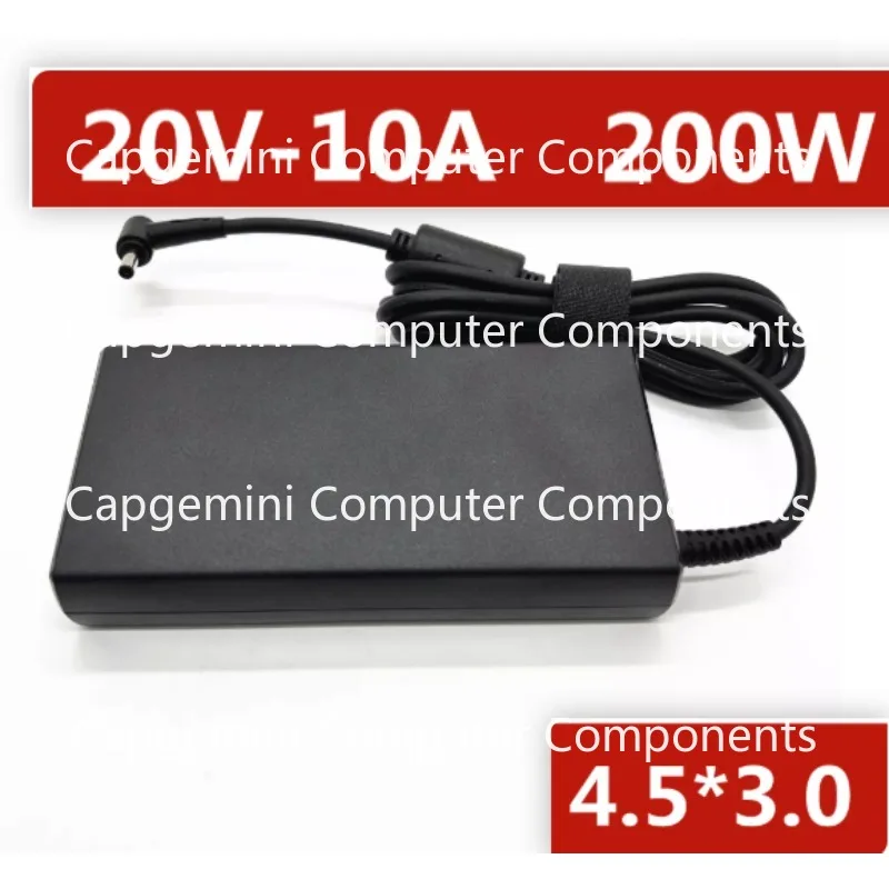 

Original Chicony A21-200P2B Adapter 20V 10A 200W 4.5x3.0mm A200A022P Charger For MSI Laptop Power Supply