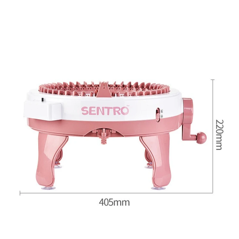 Kinderen DIY Breimachine Stercilinder Wol Breimachine Handgemaakte Hand Aangezwengeld Weven Speelgoed Creatieve Games Craft Kit