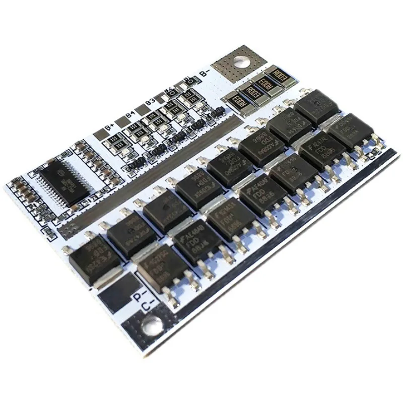 3/4/5 string 12v lithium battery 100A polymer lithium iron phosphate battery protection board with equalization