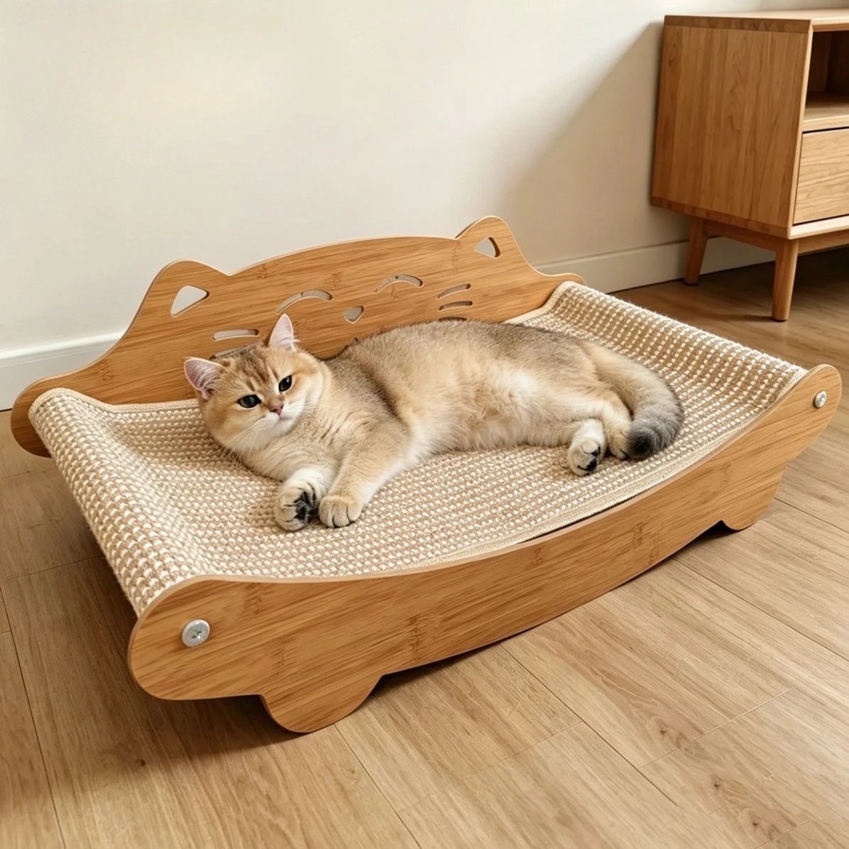 Durable Cat Bed Large Multifunctional Anti Scratch Board Lounge Chair Pet Bed Cat Furniture Pet Supplies Accessories