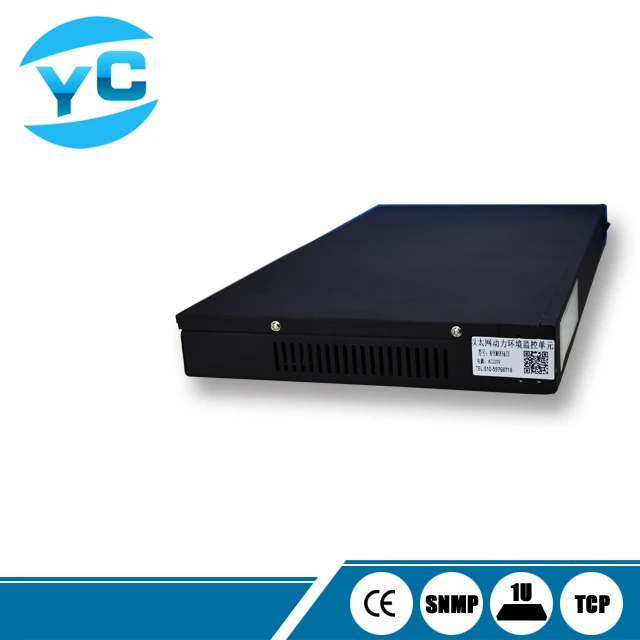 Pemantauan Data Center TCP/IP, Suhu, Kelembapan, Kebocoran Air, Asap pada Server Host