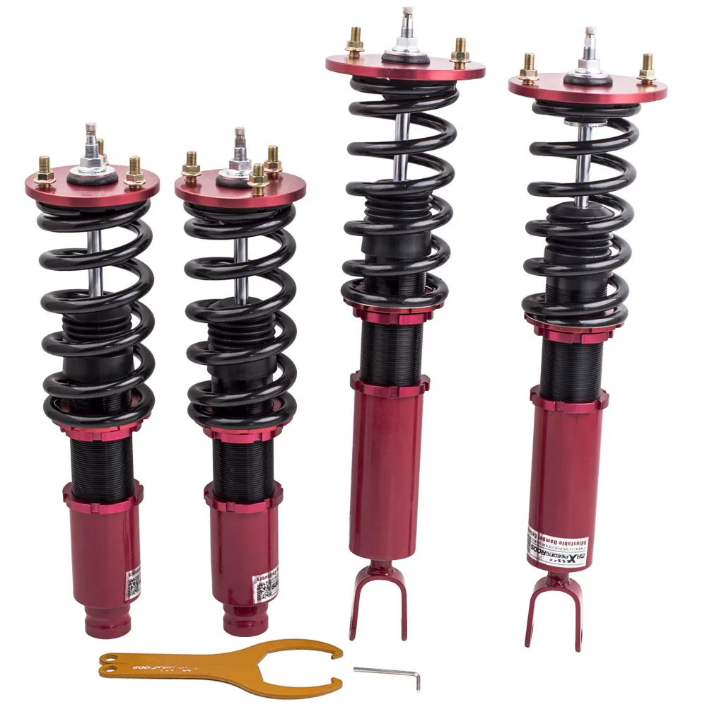 

MaXpeedingrods Adj.Демпфер Coilover Амортизатор для Honda Acura CL 1997-1999 Accord 1990-1997 гг.