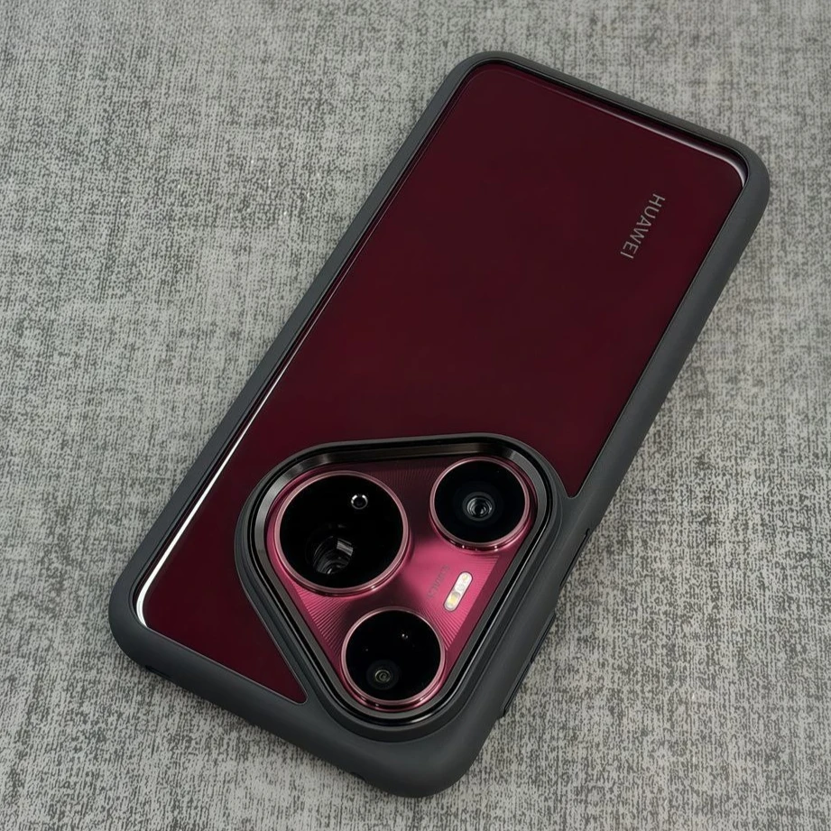 Чехол для Huawei Pura 80 70 Pro Plus 70 Ultra Luxury, прозрачная акриловая задняя крышка для Huawei Pura 80 Pro Shell