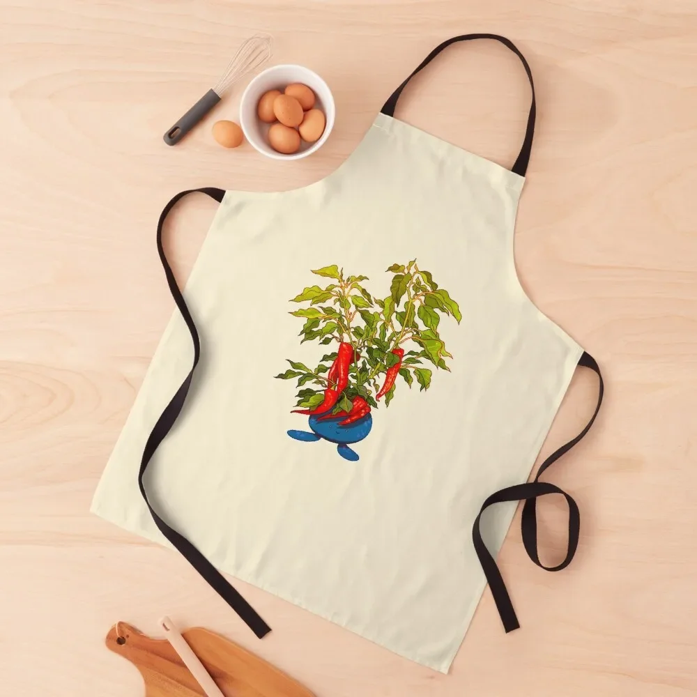 

Chili Oddish Apron Household Items Nursing Apron