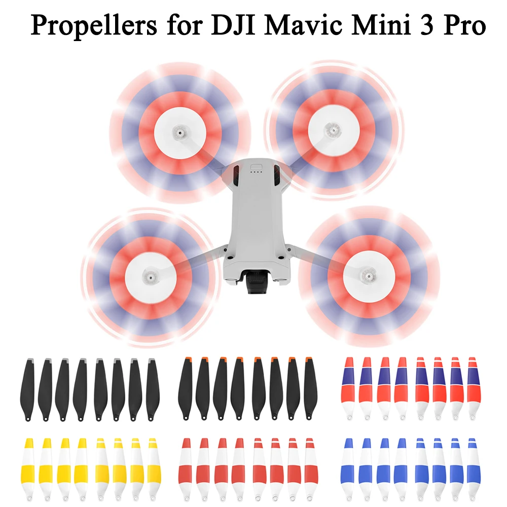 Dla DJI Mavic Mini 3 Pro Drone śmigła akcesoria śmigła rekwizyty zapasowe ostrze skrzydło wentylatory części zamienne do Mini 3 Pro